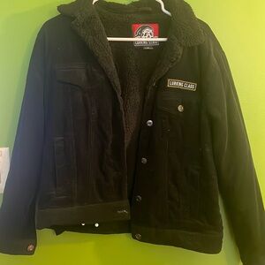 Lurking class black womens jacket good for winter and fall